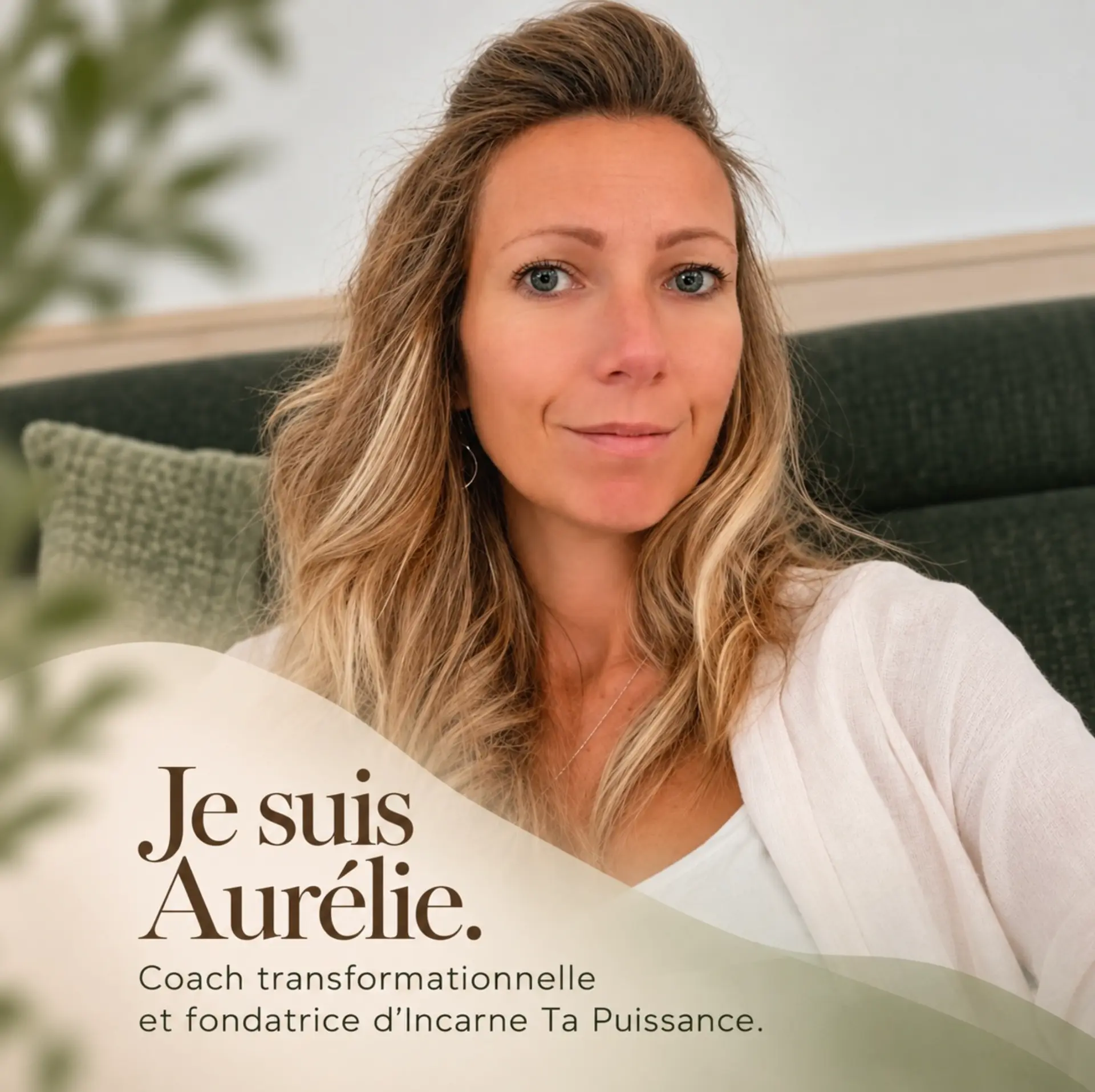 Portrait d’Aurélie, coach transformationnelle